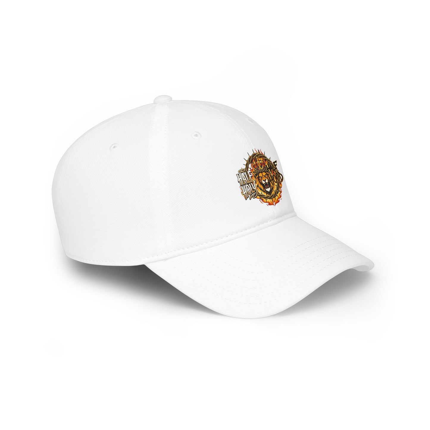 THE UNAPOLOGETIC CROWN: THE "HALF HOLY HALF HOOD" LOW-PROFILE BASEBALL CAP