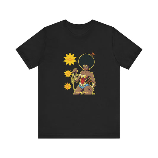 Afrocentric Fearless Short Sleeve Tee