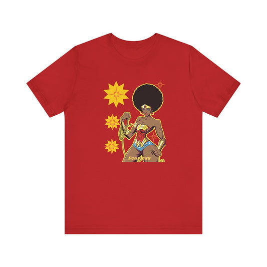 Afrocentric Fearless Short Sleeve Tee