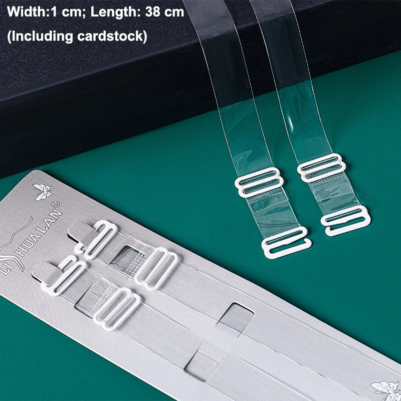 Invisible Clear Adjustable Bra Straps (Multi-Pack)