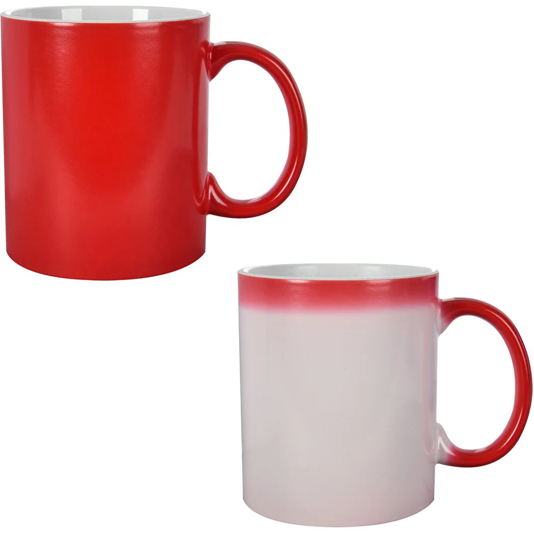 White Christmas Color Changing Mug - myfiercefirefashions