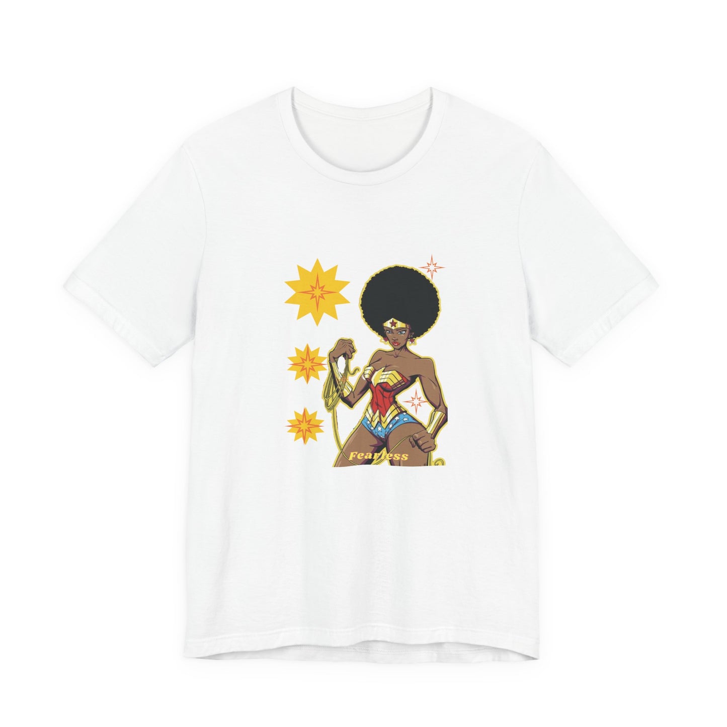 Afrocentric Fearless Short Sleeve Tee