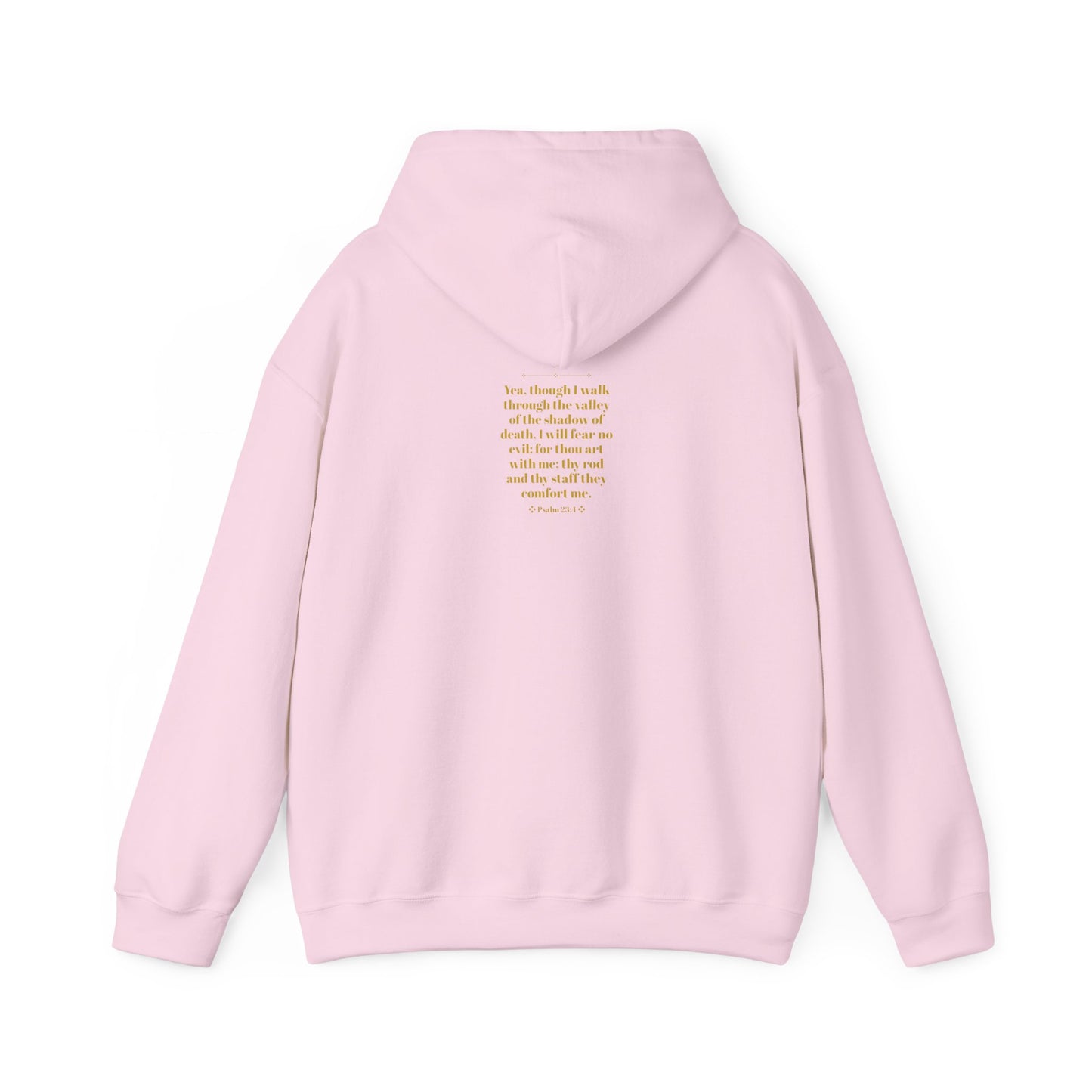 Lion of Judah Hoodie - "Faithful Through Fire" Graphic Christian Sweatshirt