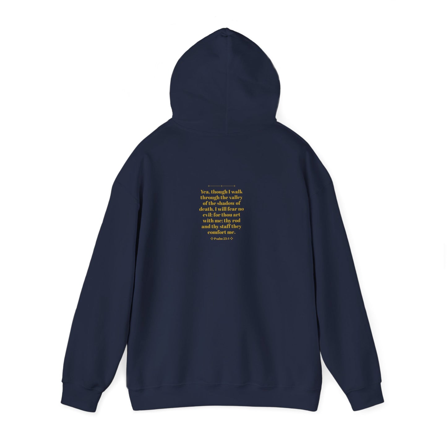 Lion of Judah Hoodie - "Faithful Through Fire" Graphic Christian Sweatshirt
