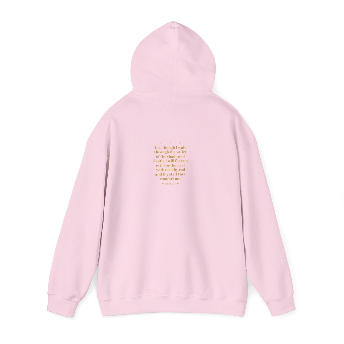 Lion of Judah Hoodie - "Faithful Through Fire" Graphic Christian Sweatshirt