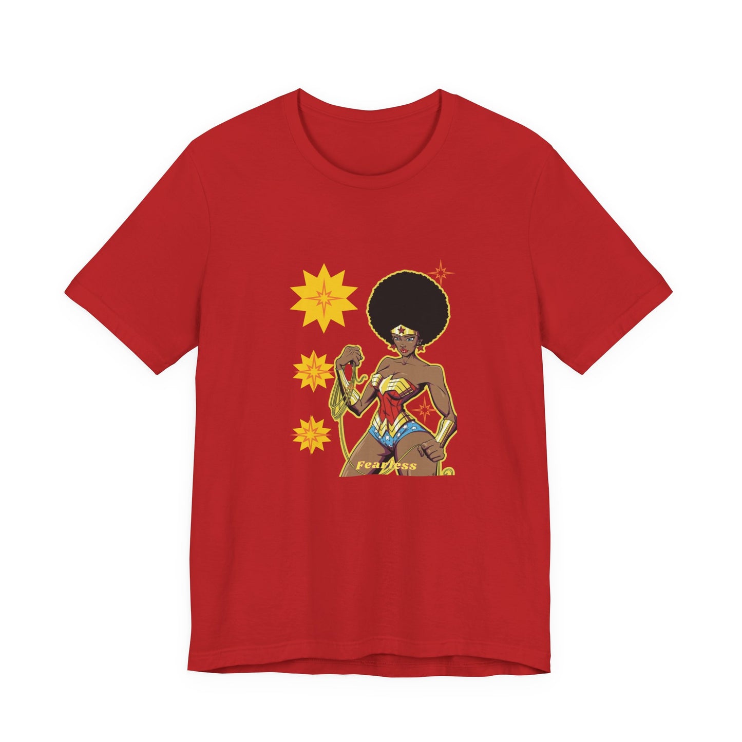Afrocentric Fearless Short Sleeve Tee