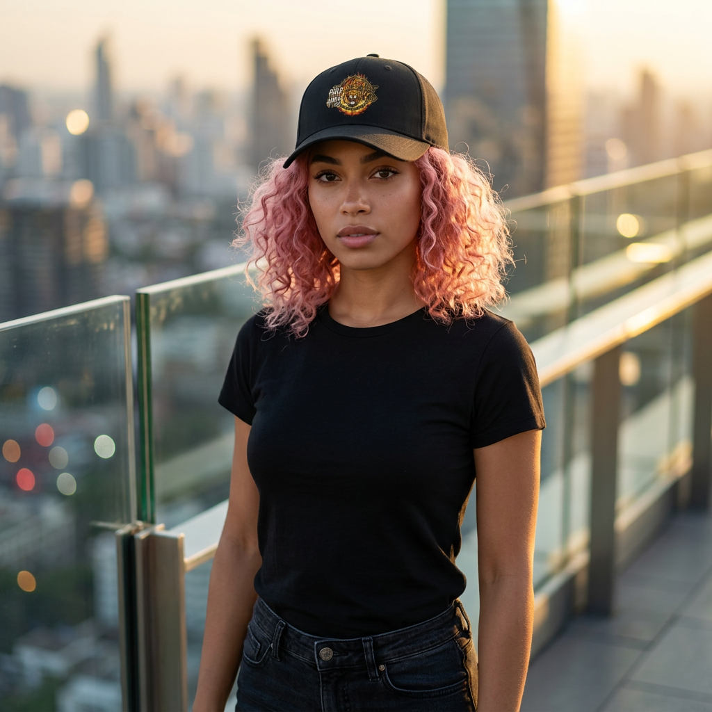 THE UNAPOLOGETIC CROWN: THE "HALF HOLY HALF HOOD" LOW-PROFILE BASEBALL CAP