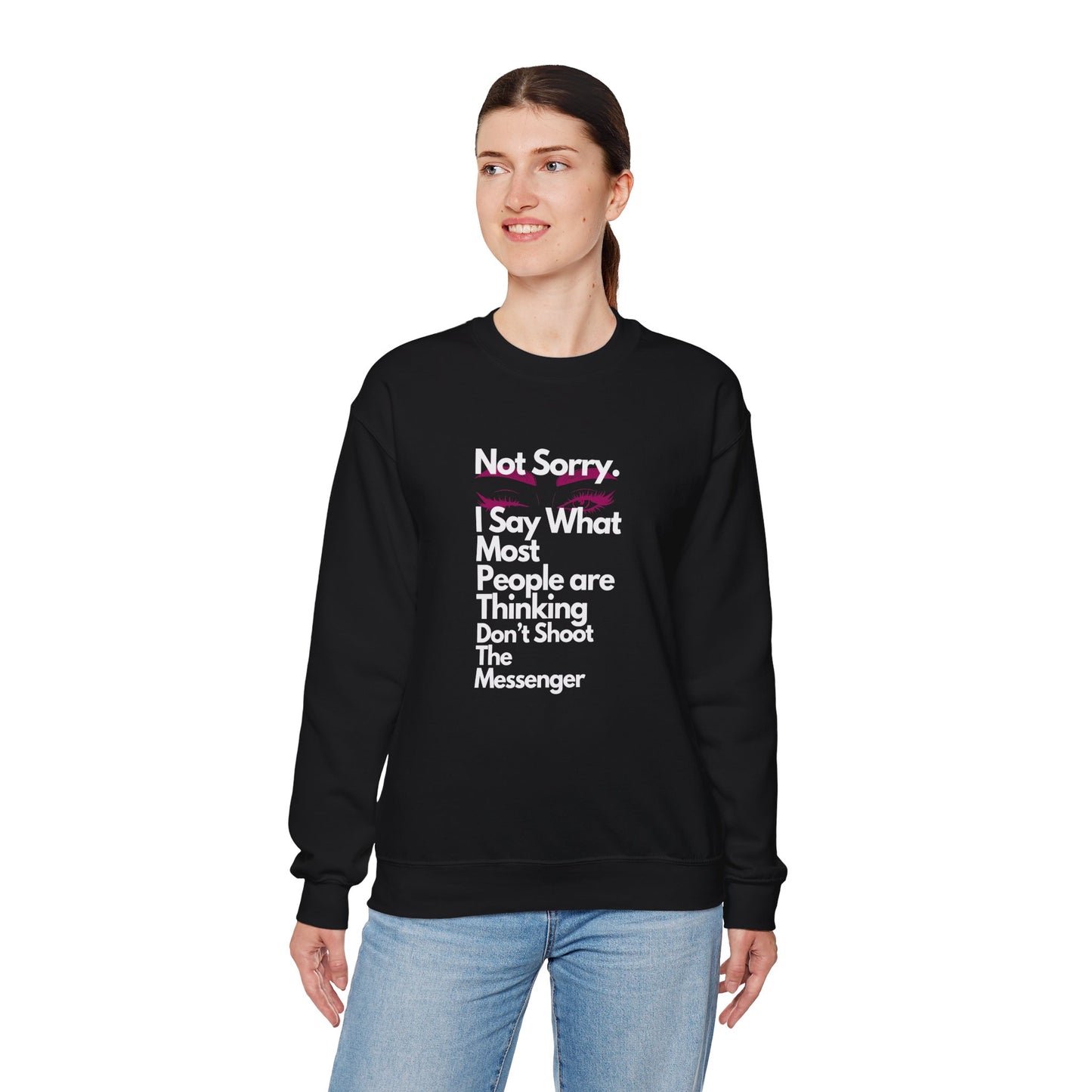Not Sorry Heavy Blend Sweatshirt