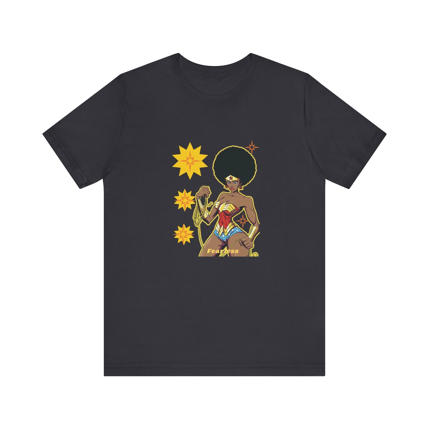 Afrocentric Fearless Short Sleeve Tee