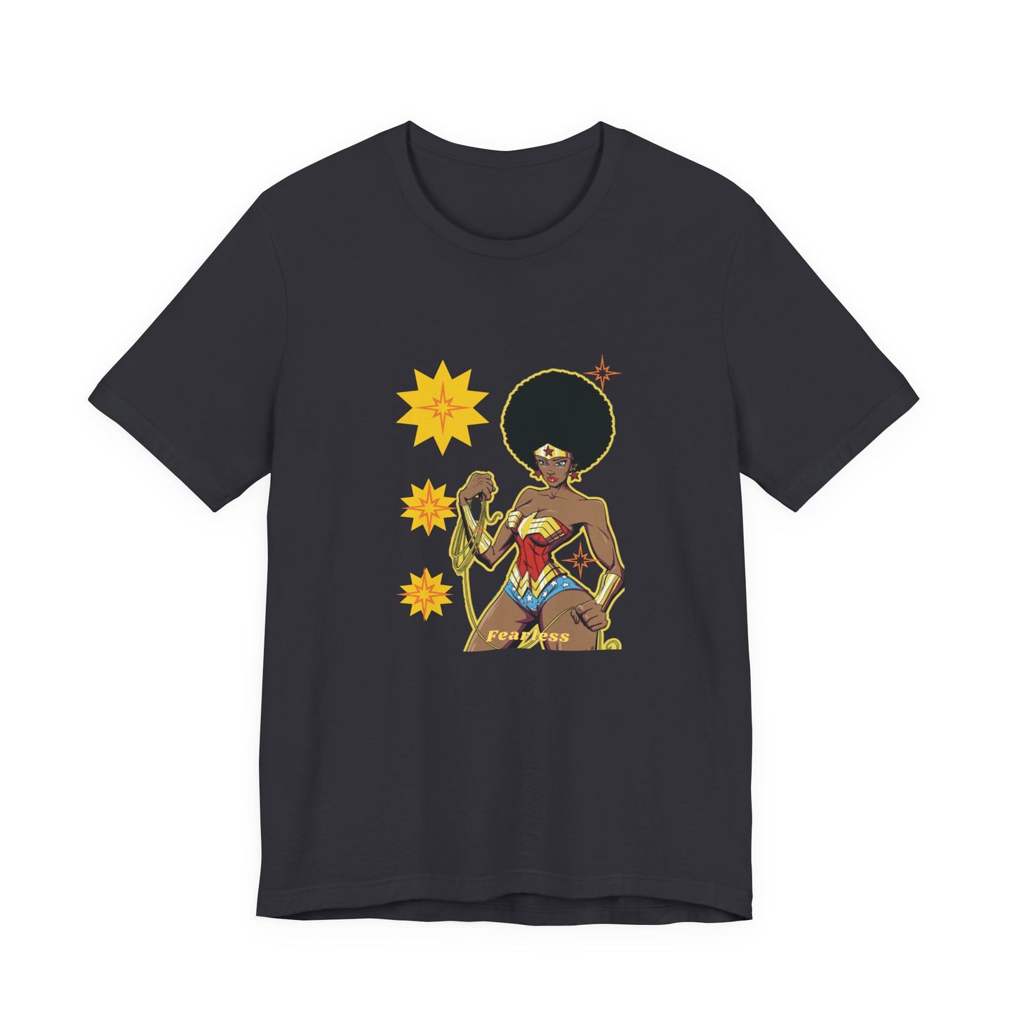 Afrocentric Fearless Short Sleeve Tee