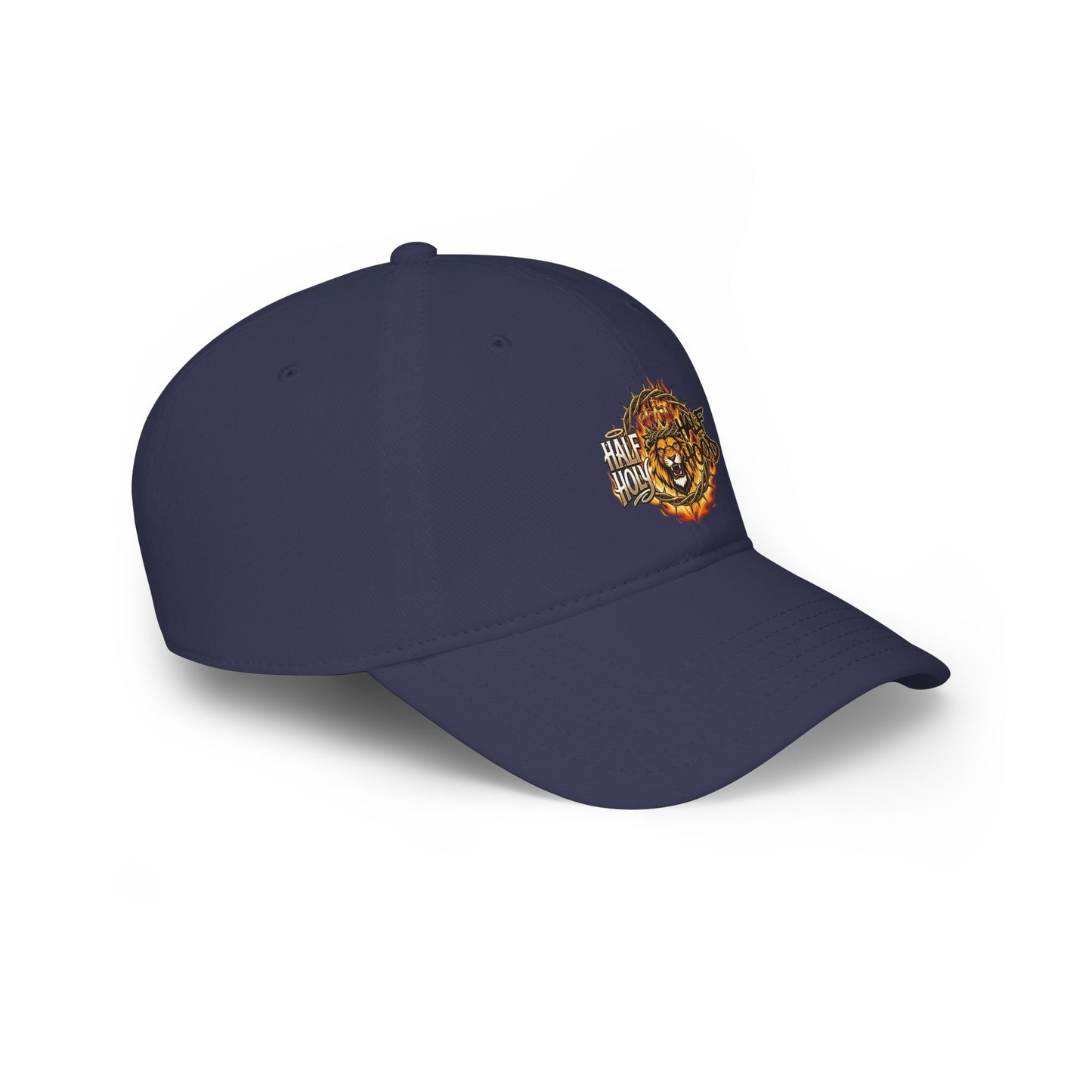 THE UNAPOLOGETIC CROWN: THE "HALF HOLY HALF HOOD" LOW-PROFILE BASEBALL CAP