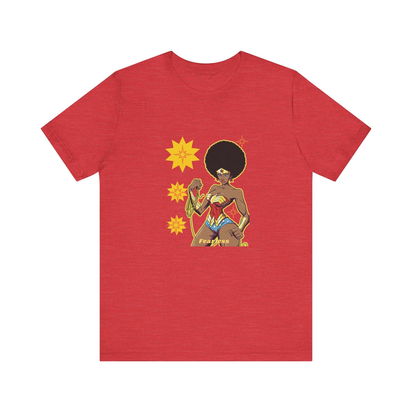 Afrocentric Fearless Short Sleeve Tee