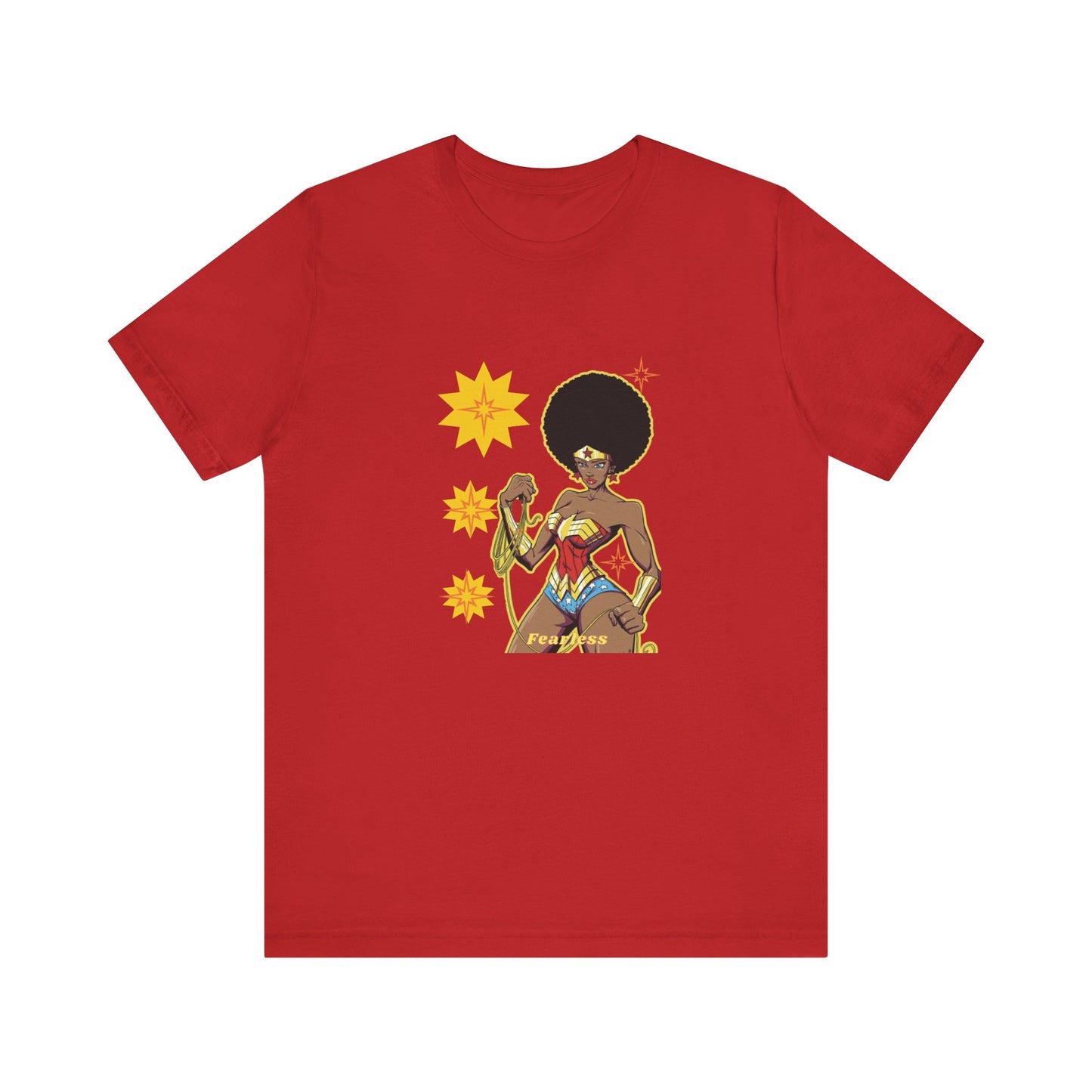 Afrocentric Fearless Short Sleeve Tee