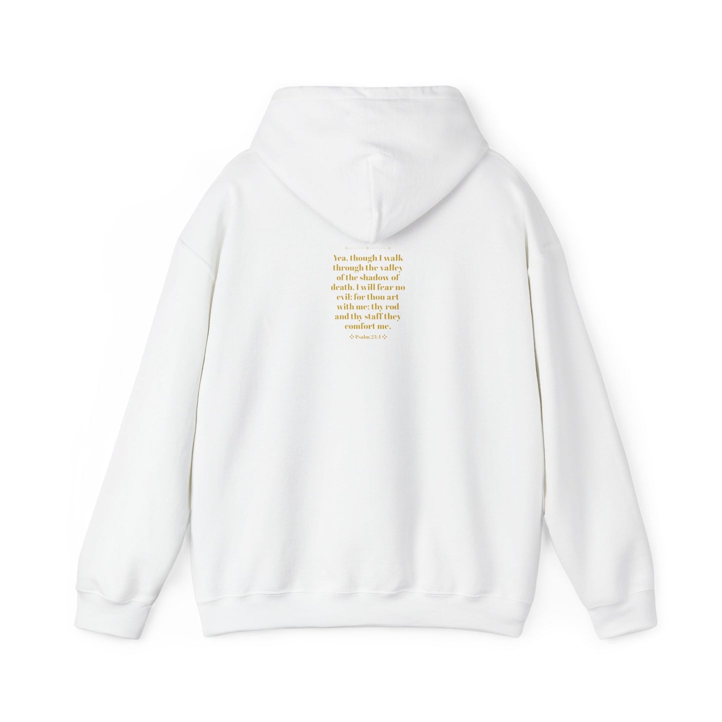 Lion of Judah Hoodie - "Faithful Through Fire" Graphic Christian Sweatshirt