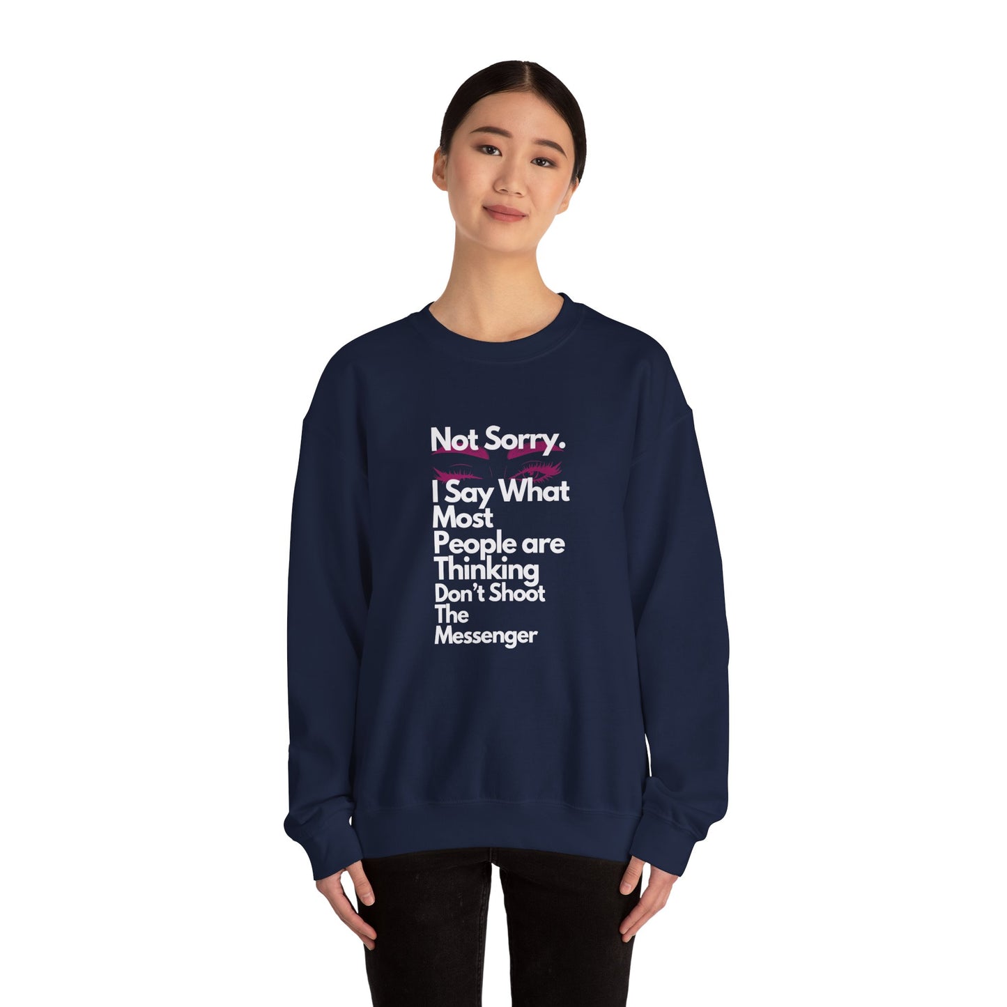 Not Sorry Heavy Blend Sweatshirt