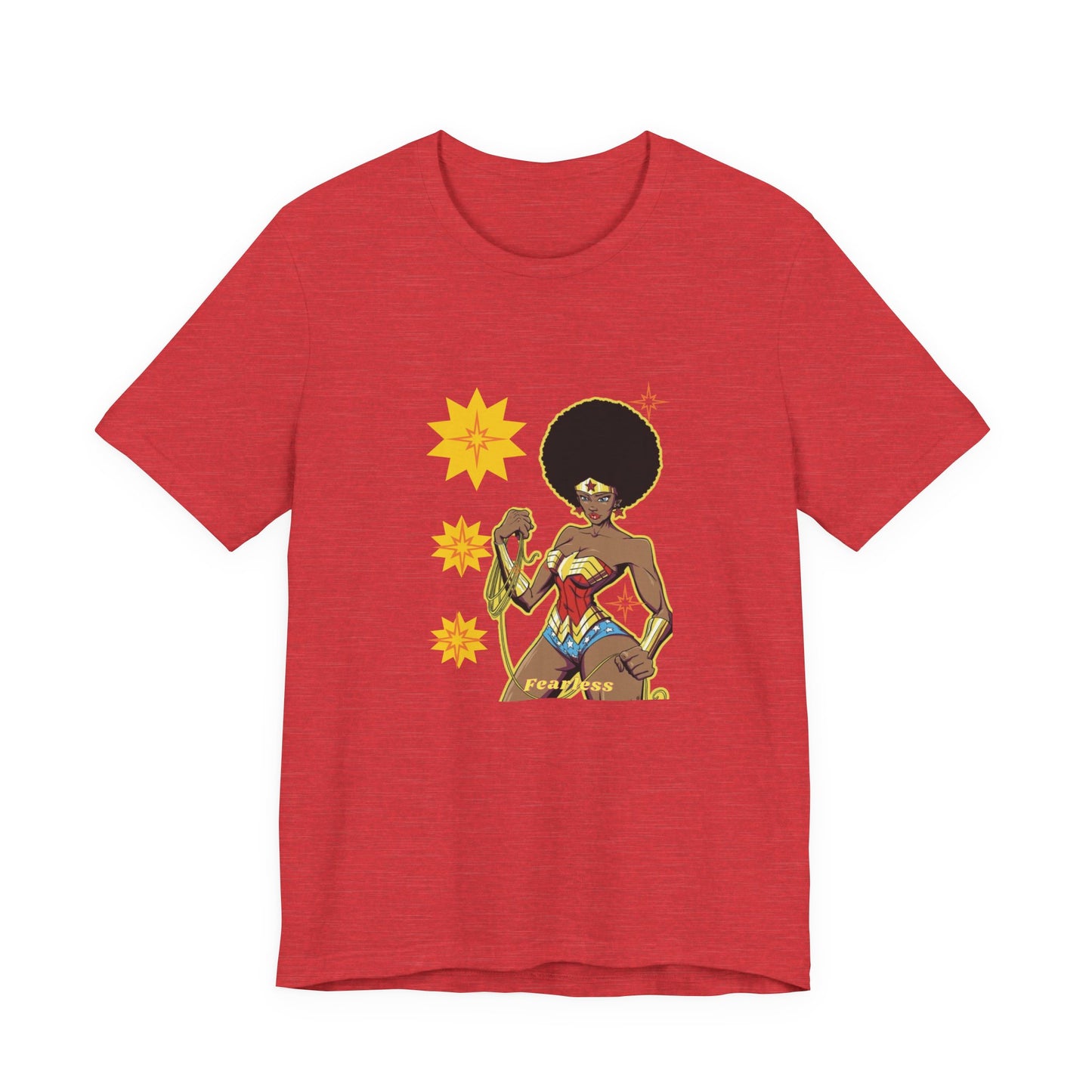 Afrocentric Fearless Short Sleeve Tee