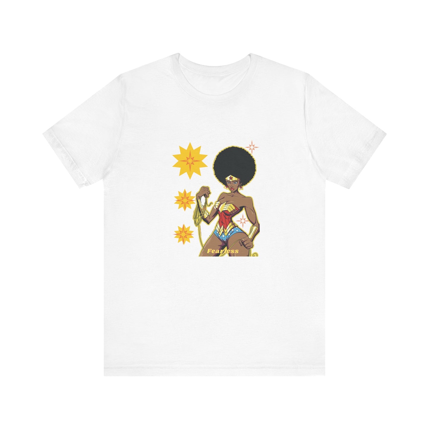 Afrocentric Fearless Short Sleeve Tee
