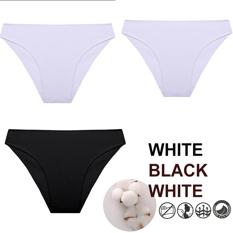 Breathable Cotton Comfort Cheeky Low-Rise Panty Set