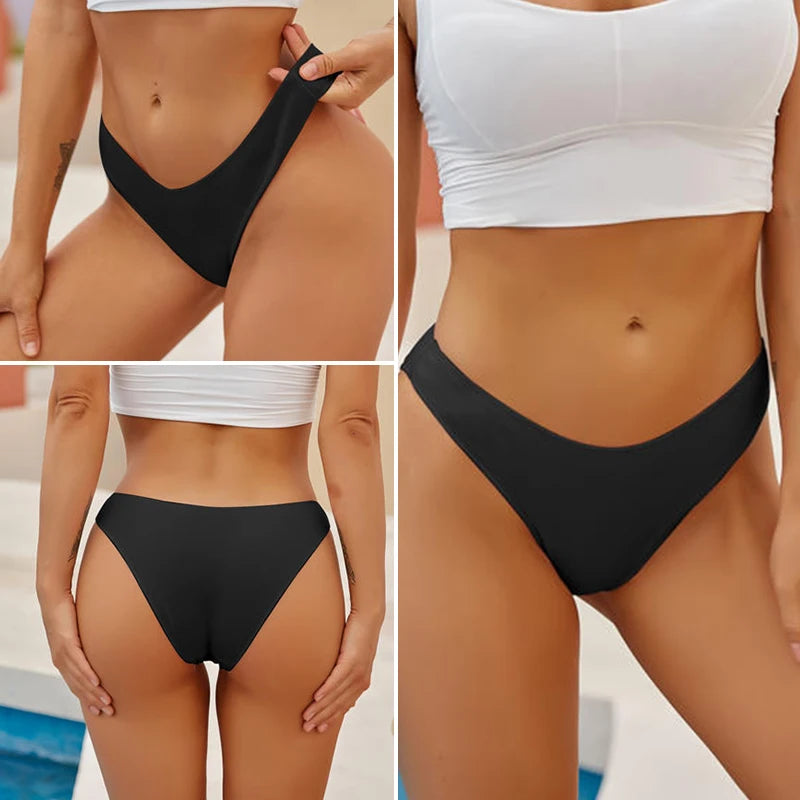 Breathable Cotton Comfort Cheeky Low-Rise Panty Set