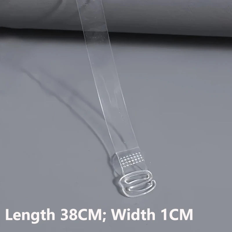 Invisible Clear Adjustable Bra Straps (Multi-Pack)