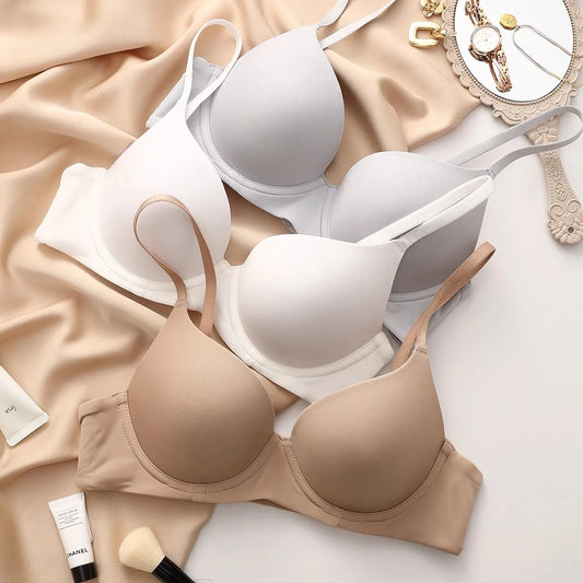Seamless Push-Up Underwire T-Shirt Bra