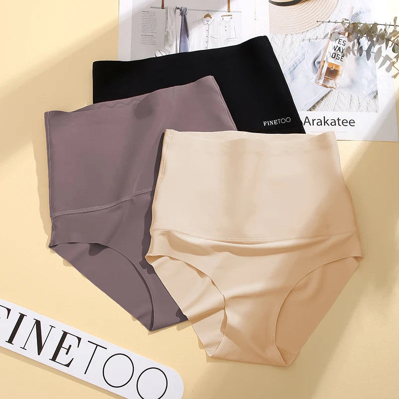 Seamless High-Waist Tummy Control & Hip-Lift Shaper Briefs