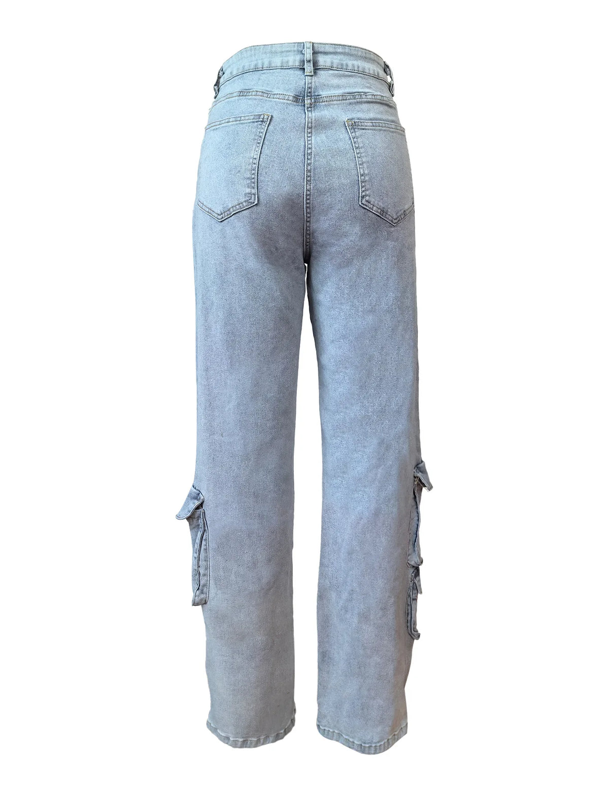 Women’s Y2K Streetwear Denim Cargo Pants