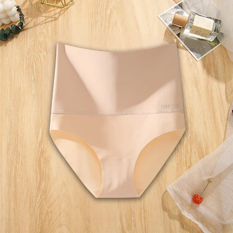 Seamless High-Waist Tummy Control & Hip-Lift Shaper Briefs