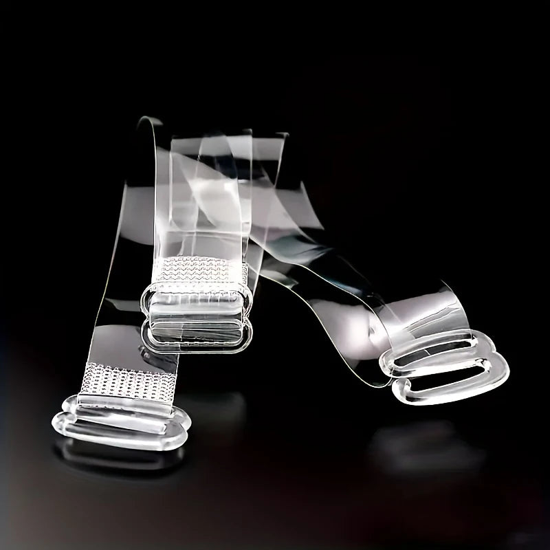Invisible Clear Adjustable Bra Straps (Multi-Pack)