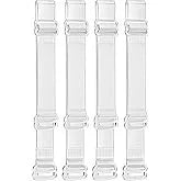 Invisible Clear Adjustable Bra Straps (Multi-Pack)