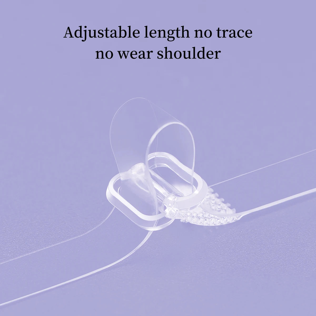 Flawless Support, Zero Distraction: Invisible Transparent Bra Straps