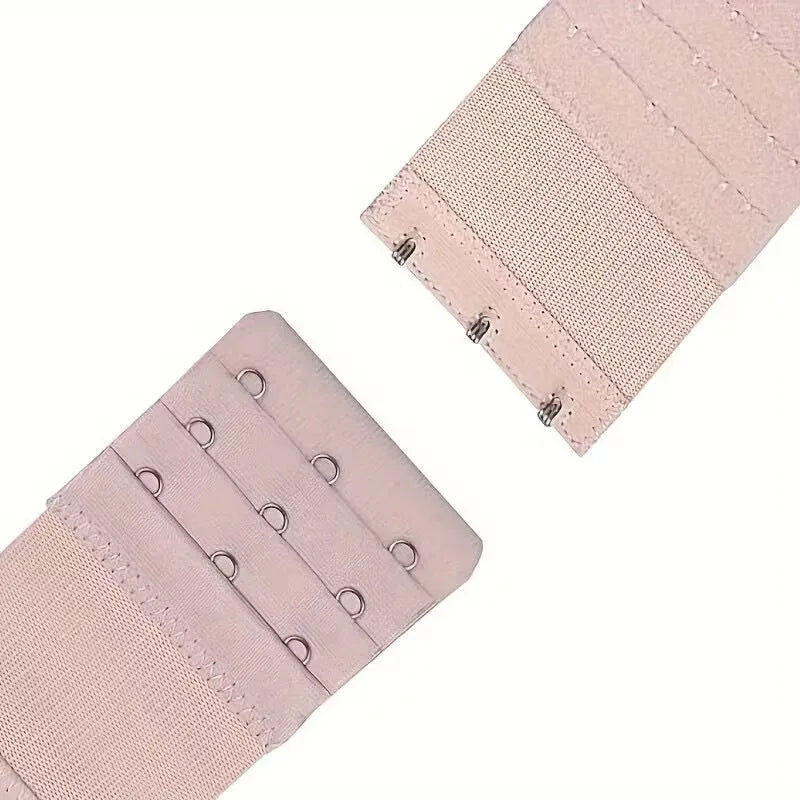 4-Pack 3-Hook Elastic Bra Strap Extenders