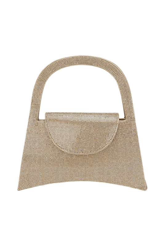 Sparkling Studded Evening Crossbody Bag