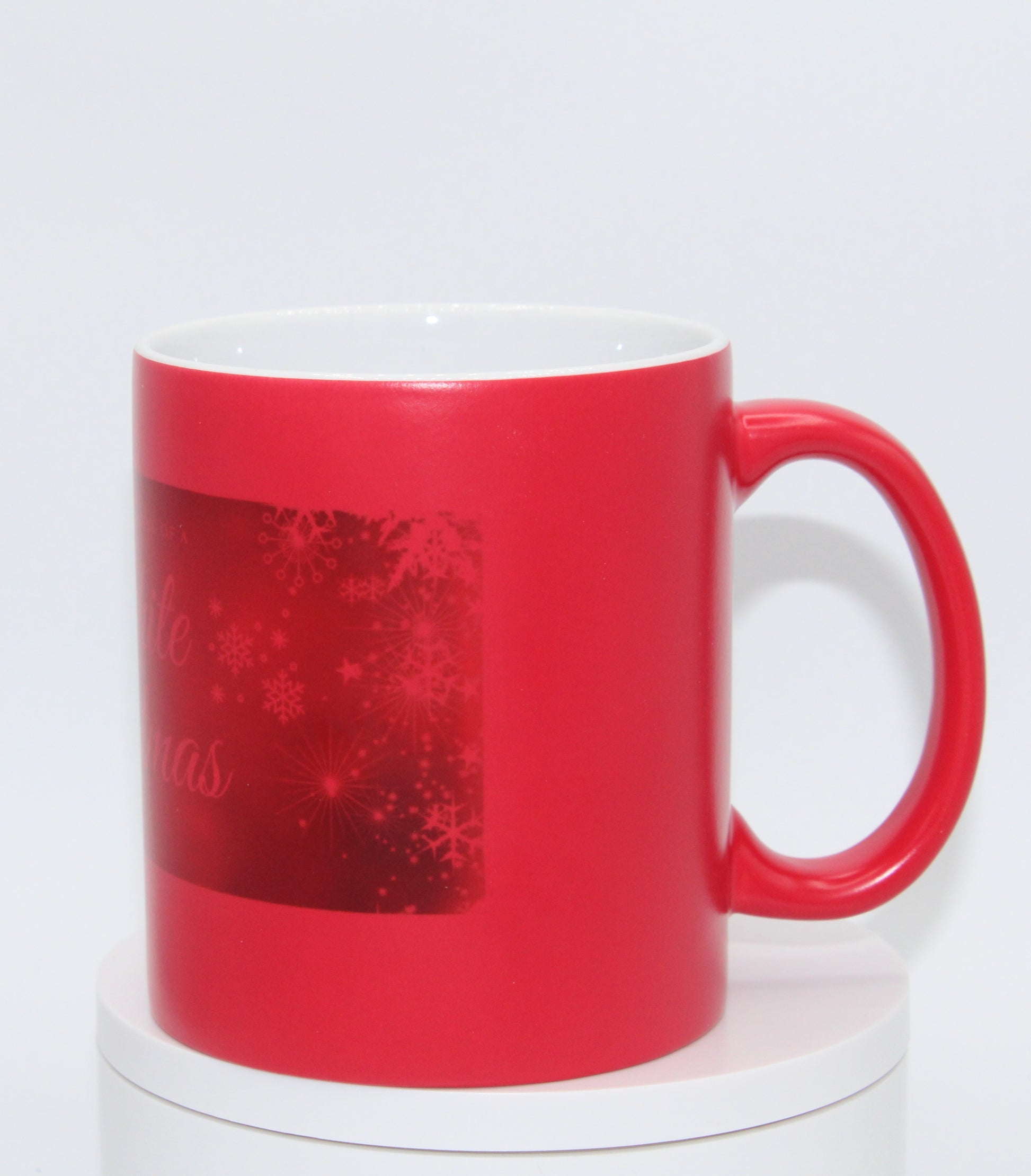 White Christmas Color Changing Mug - myfiercefirefashions