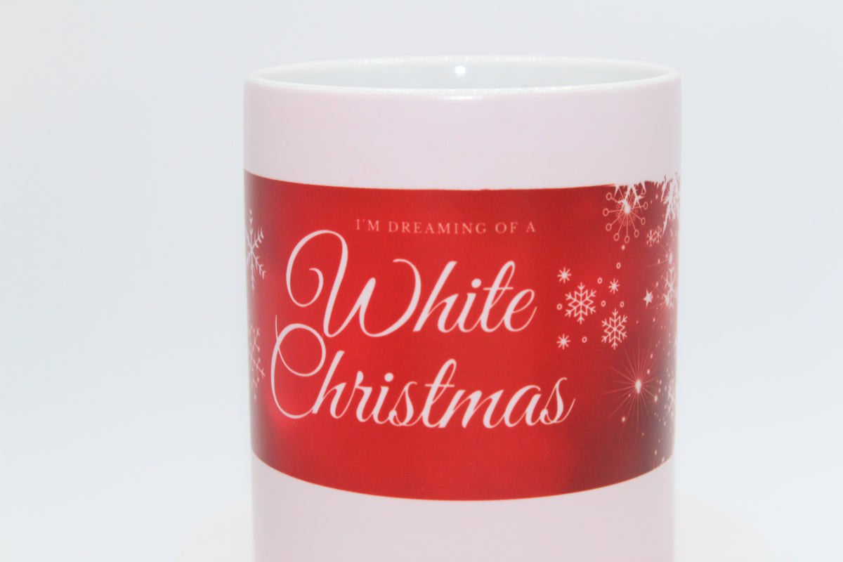White Christmas Color Changing Mug - myfiercefirefashions