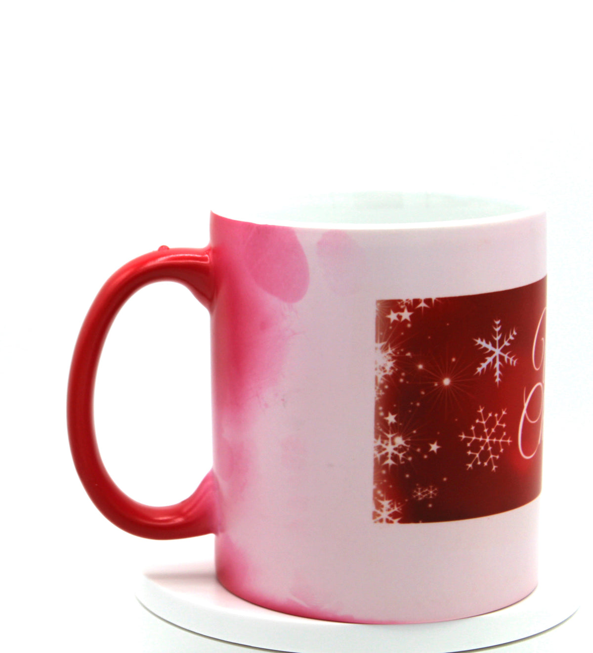 White Christmas Color Changing Mug - myfiercefirefashions